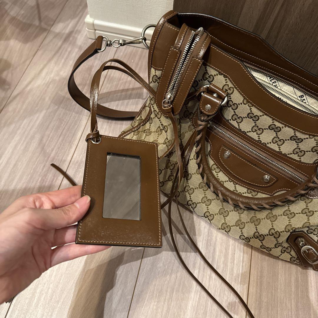 みょんみょんGucci バレンシアガ GGパターン シティー