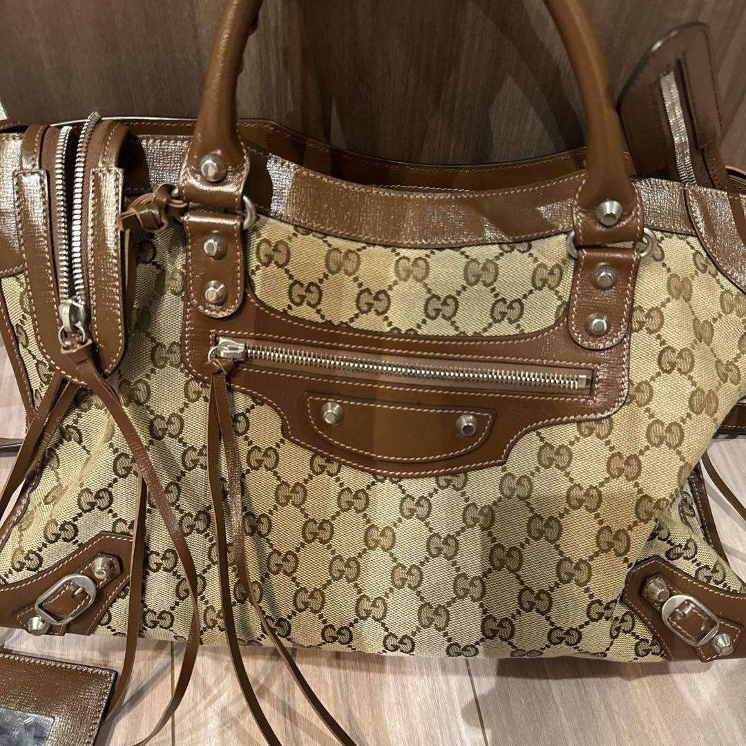 みょんみょんGucci バレンシアガ GGパターン シティー