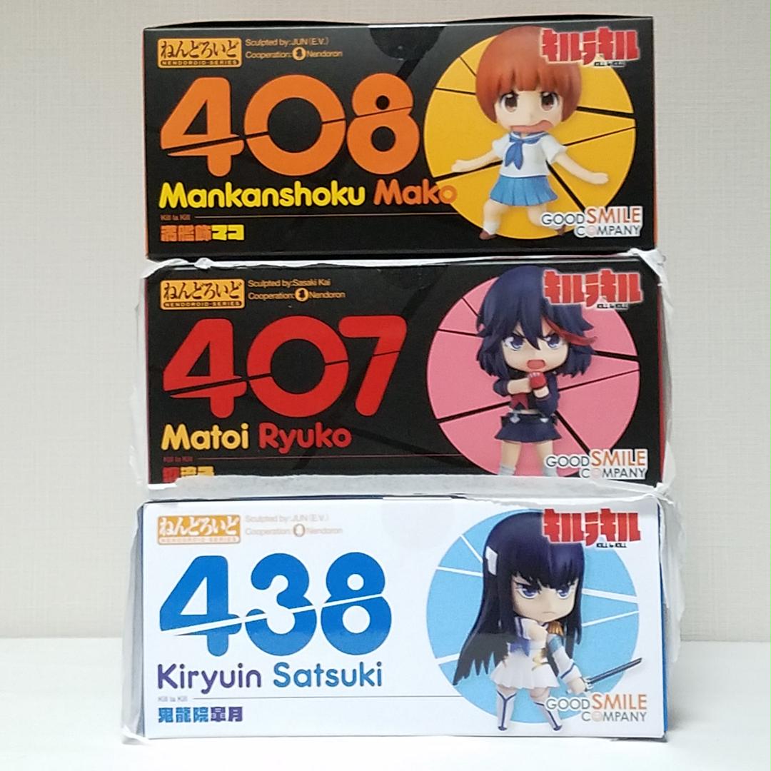 ねんどろいど キルラキル マコ&流子&皐月