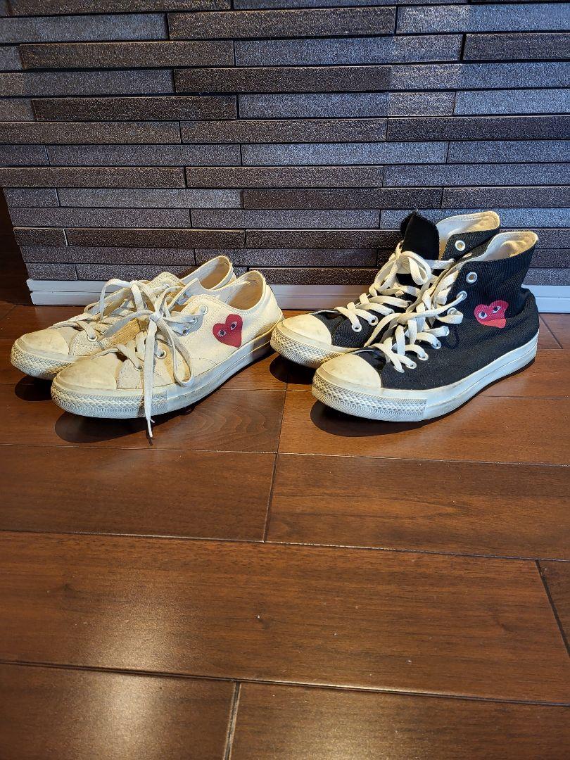 コムデギャルソン×コンバース コラボ オールスターハイカット