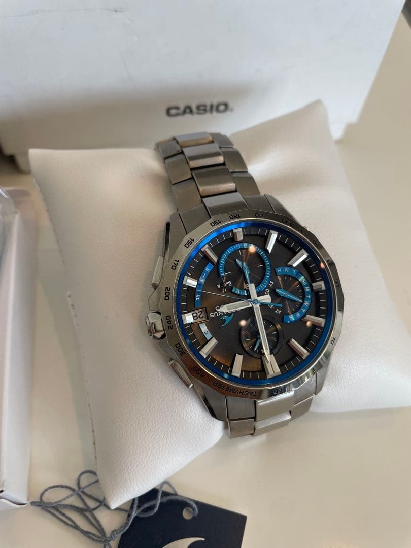 CASIO OCEANUS オシアナス OCW-S4000-1AJF ブルー
