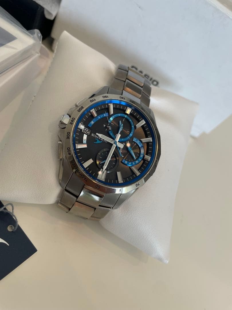 CASIO OCEANUS オシアナス OCW-S4000-1AJF ブルー