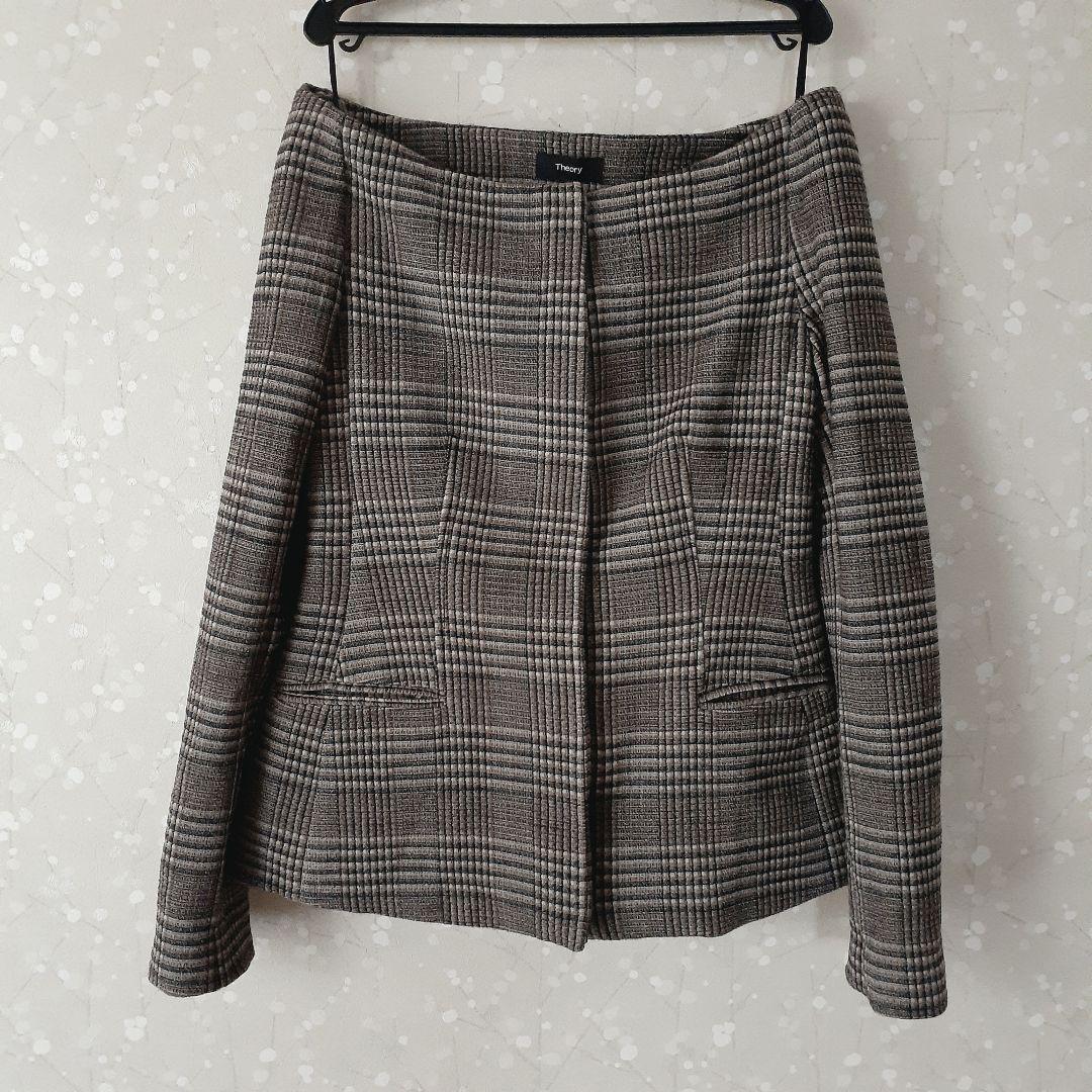 theory　セオリー　オフショルダー　ジャケット　トップス