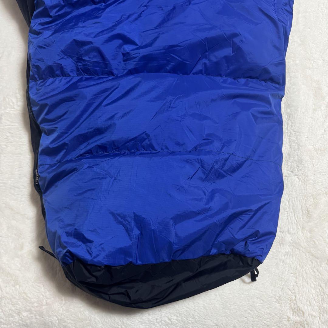 美品NANGAオーロラテックス　ダウンシュラフ450DX 寝袋　ブルー 美品NANGAオーロラテックス ダウンシュラフ450DX 寝袋 ブルー