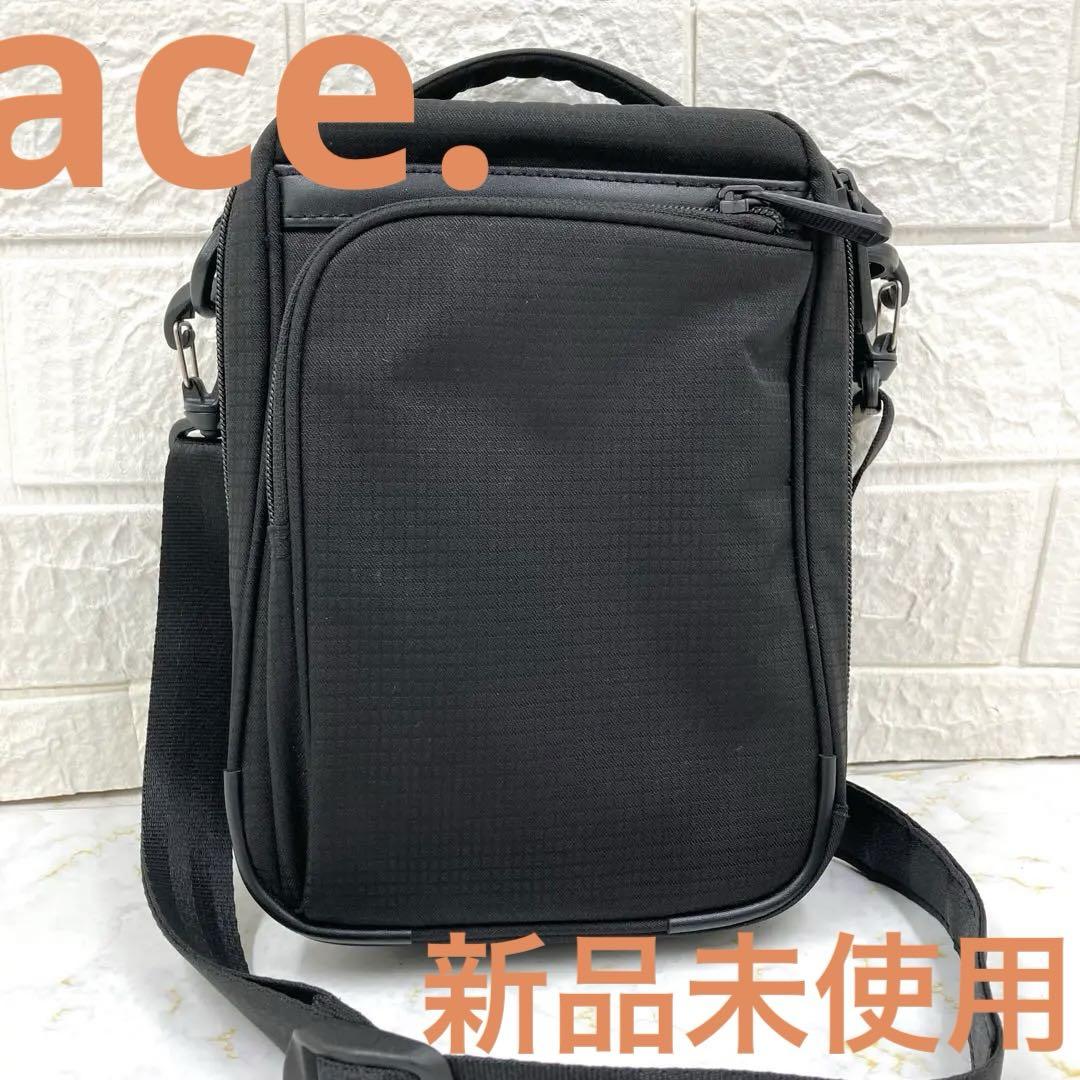 新品未使用❣️定価13.750円❗️aceエースショルダーバッグクロスメンズブラック
