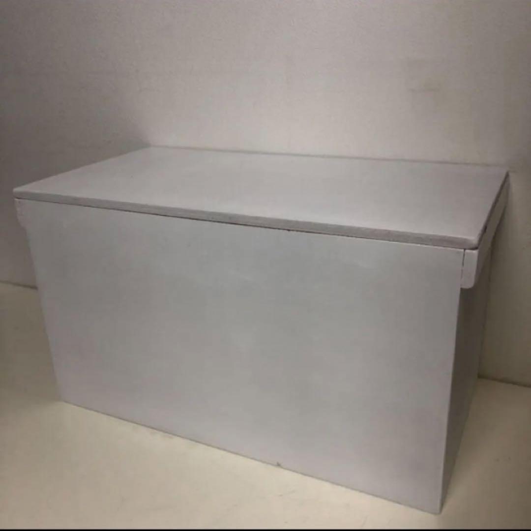 ウッドボックス ウッド ホワイト WHITE 収納箱 木製 新品 お買い得！