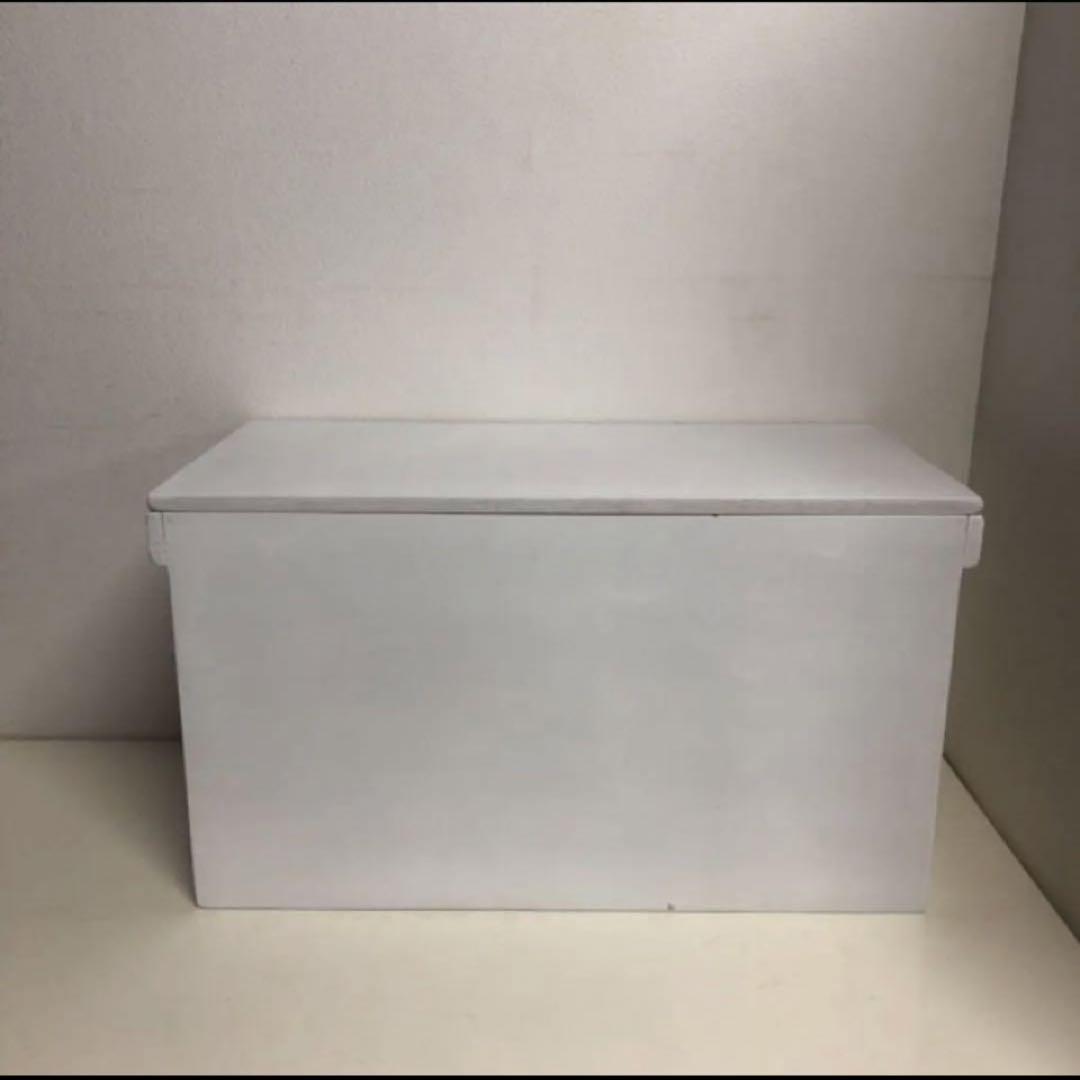ウッドボックス ウッド ホワイト WHITE 収納箱 木製 新品 お買い得！