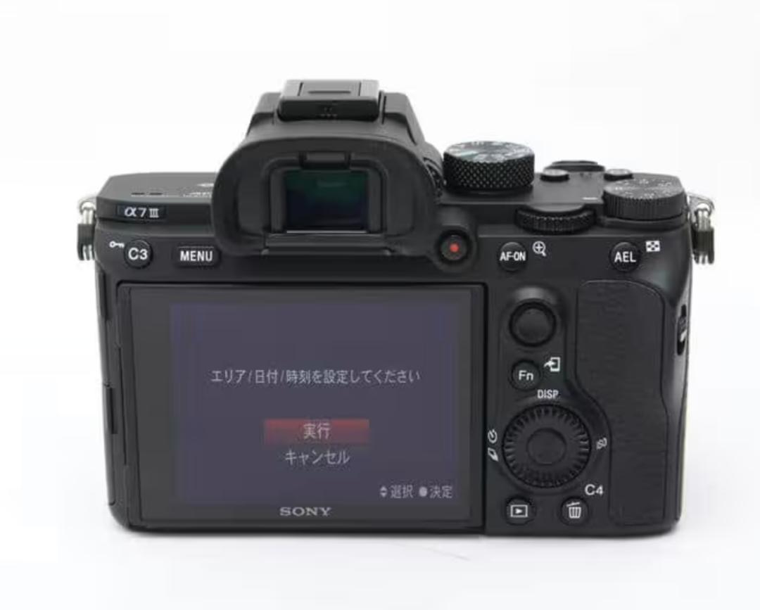 SONY α7 III ILCE-7M3 本体　撮影枚数1,571枚