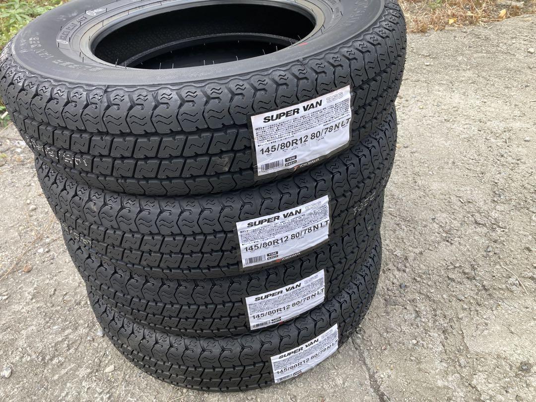 軽貨物用タイヤ　145/80R12 4本セット