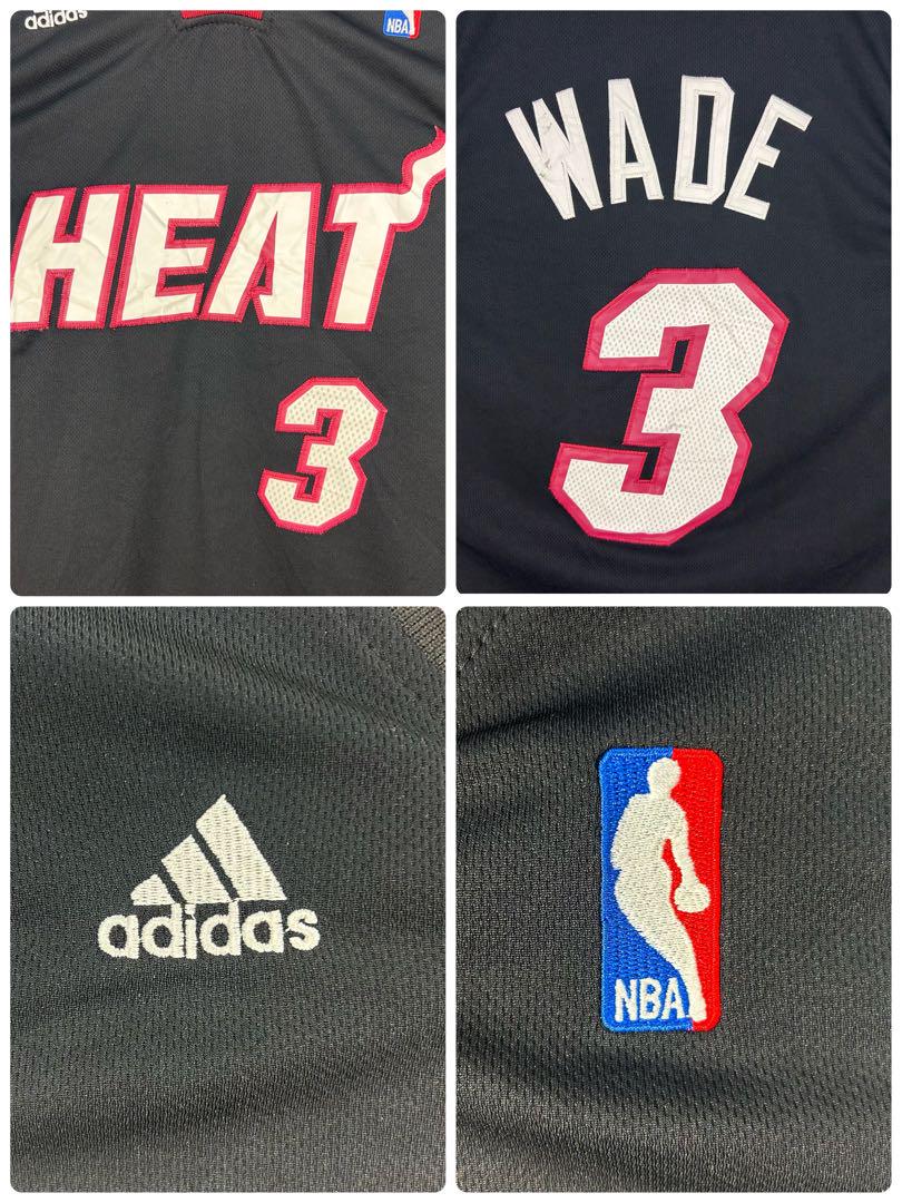 アディダス NBA 全刺繍 ヒート ゲームシャツ タンクトップ M 5478
