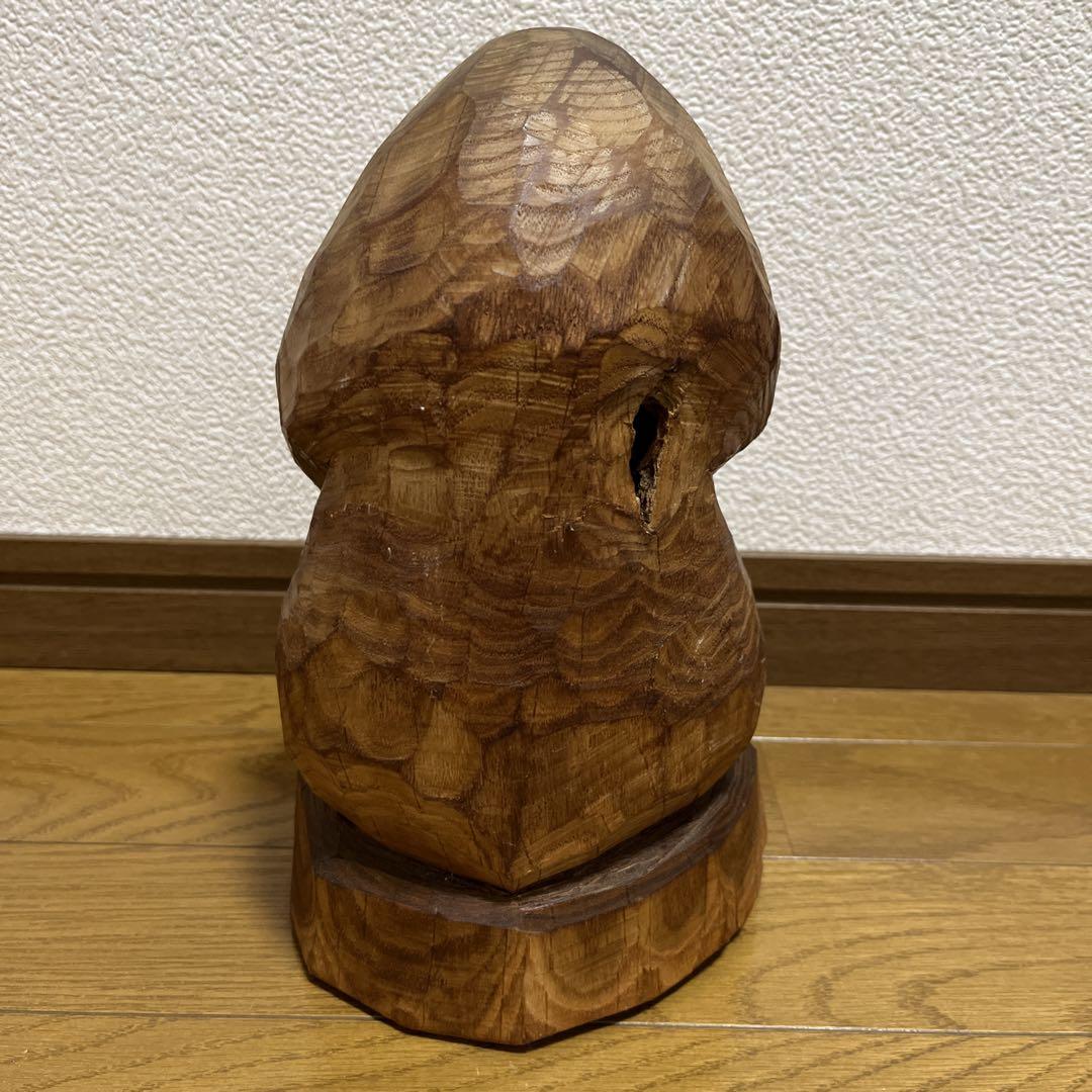 木彫り熊　親子熊