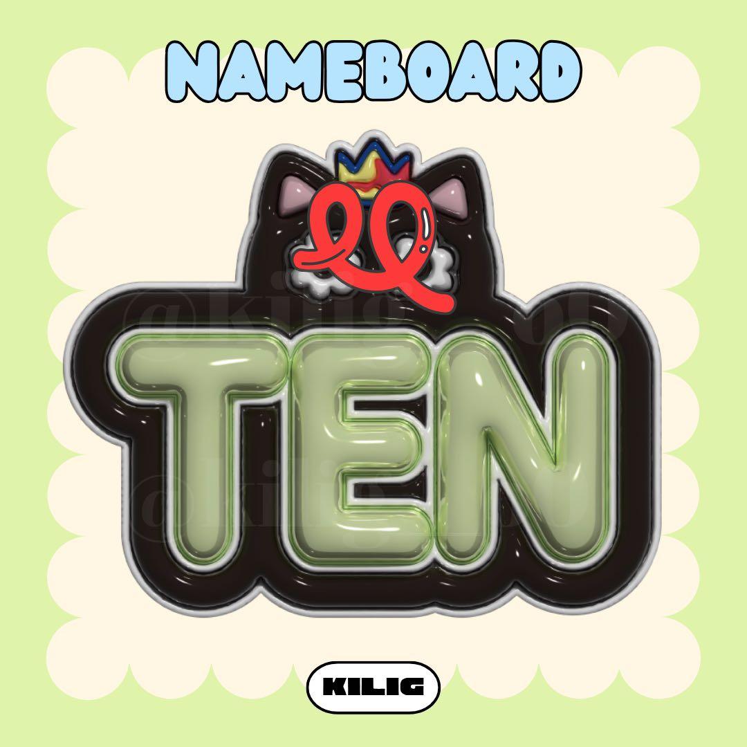 ぷっくりネームボード 専用ページ