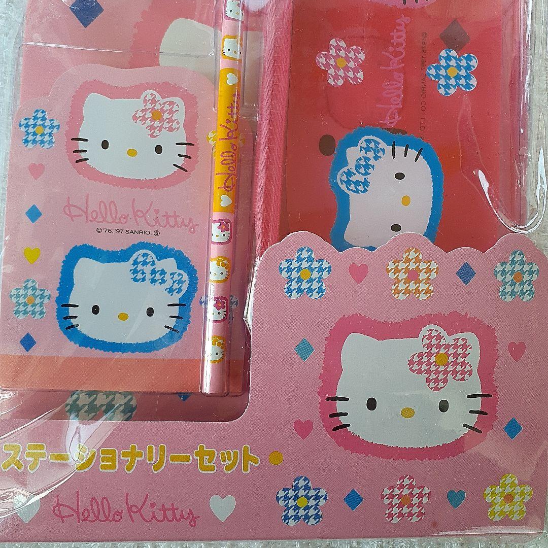 新品・未開封】キティ カオハナ ステーショナリーセット 文房具