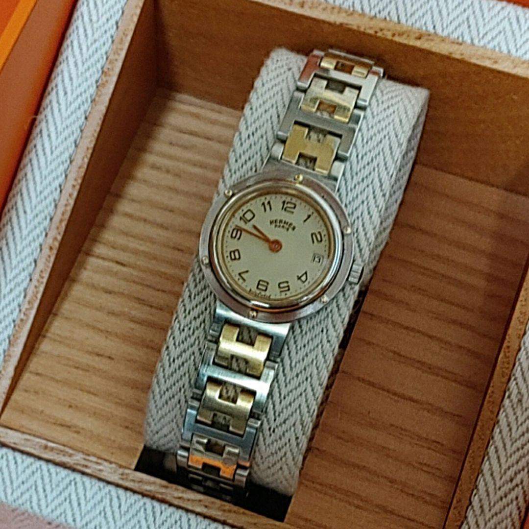 エルメス時計/美品クリッパー/新品電池新品仕上げ正常稼働品/レディース エルメス時計/美品クリッパー/新品電池新品仕上げ正常稼働品