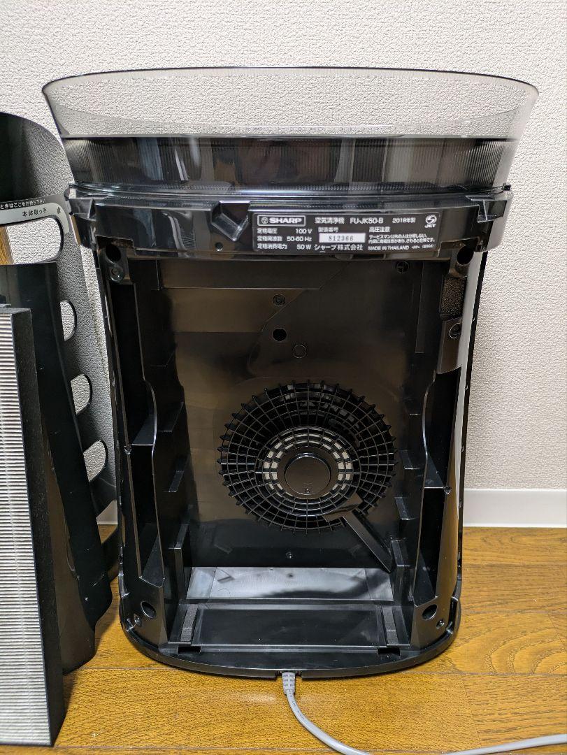 SHARP 蚊取機能付　空気清浄機　FU-JK50-B　綺麗