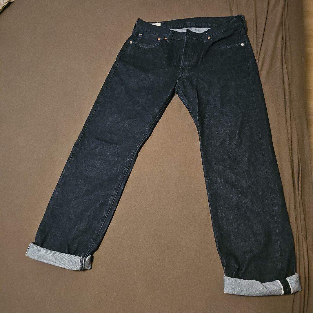 LEVI'S PREMIUM ストレートデニム ダークブルー