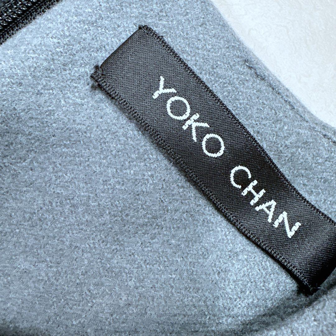 YOKO CHAN ヨーコチャン ワンピース ペプラム フリル 38ウール