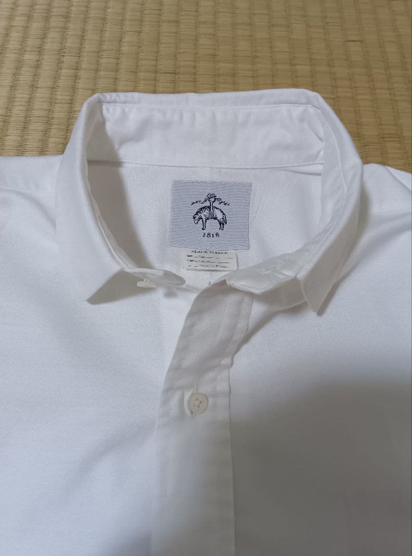 ブラックフリース ブルックスブラザーズ オックスフォード BB3 白L Brooks Brothers