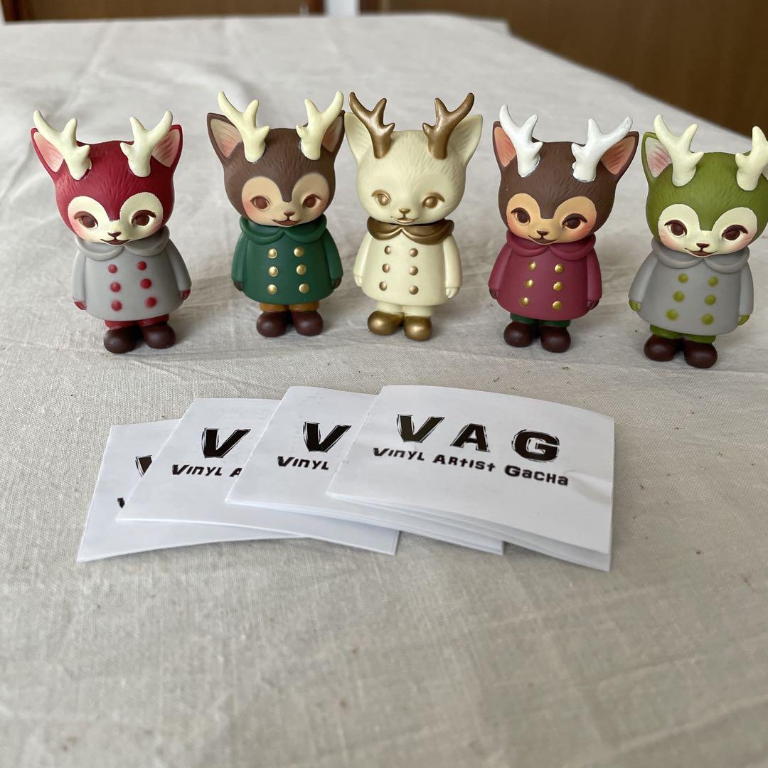 VAG モリス　ガチャ　鹿　猫　MORRIS　動物　東京限定品　郵便局限定