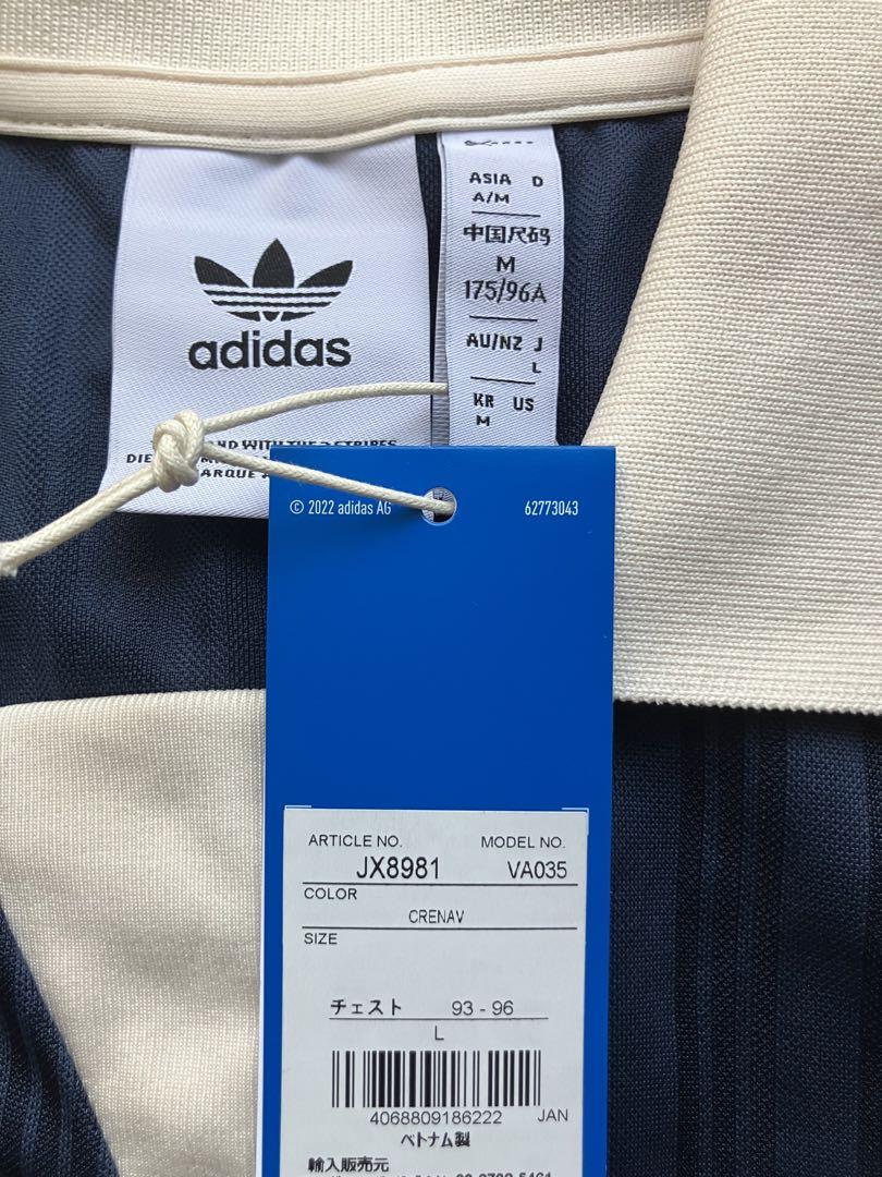 あ*お様 adidas 襟付きゴーリートップ　ネイビー/クリーム　L 新品 adidas｜【公式】アディダス adidas 襟付きゴーリートップ