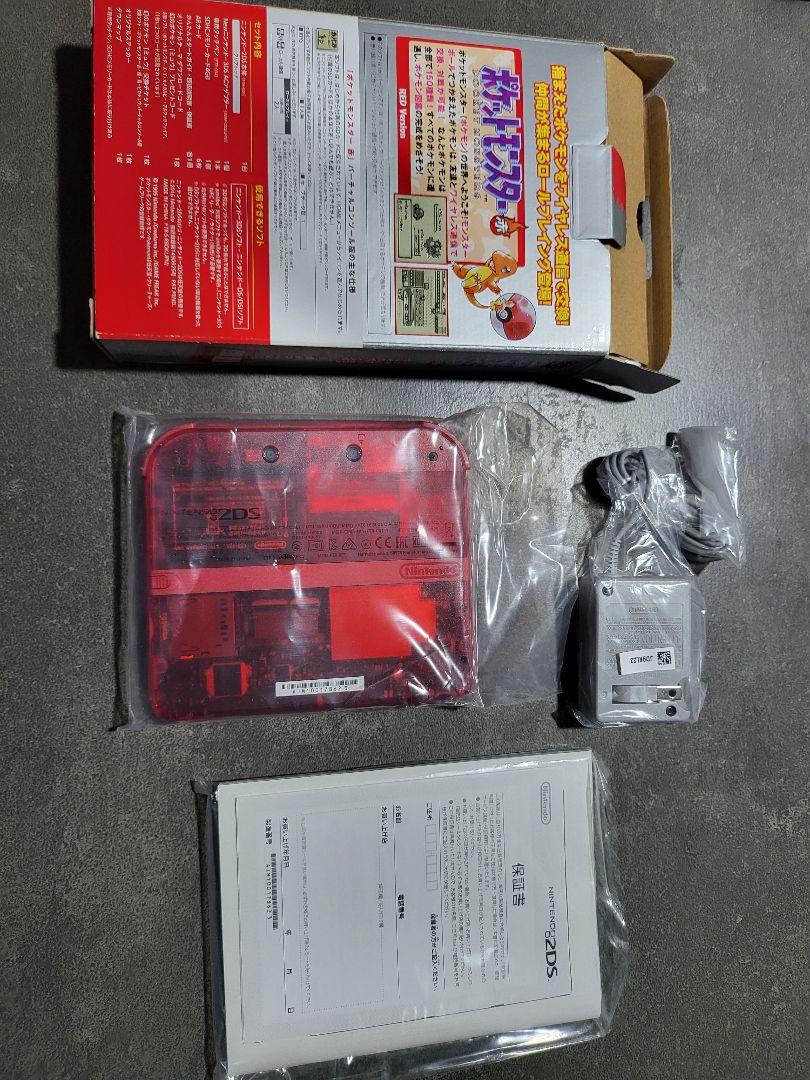 【未使用品】ニンテンドー2DS ポケットモンスター赤