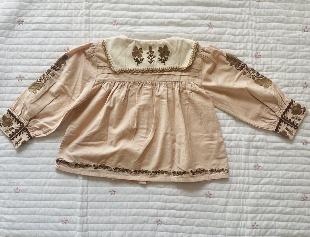 新品】Apolina bette blouse 7-9Y