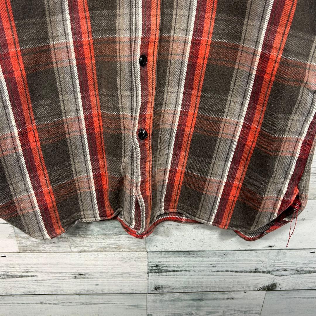 SUGAR CANE シュガーケーン チェック柄ヘビーネルシャツ XL SUGAR CANE シュガーケーン チェック柄ヘビーネルシャツ XL