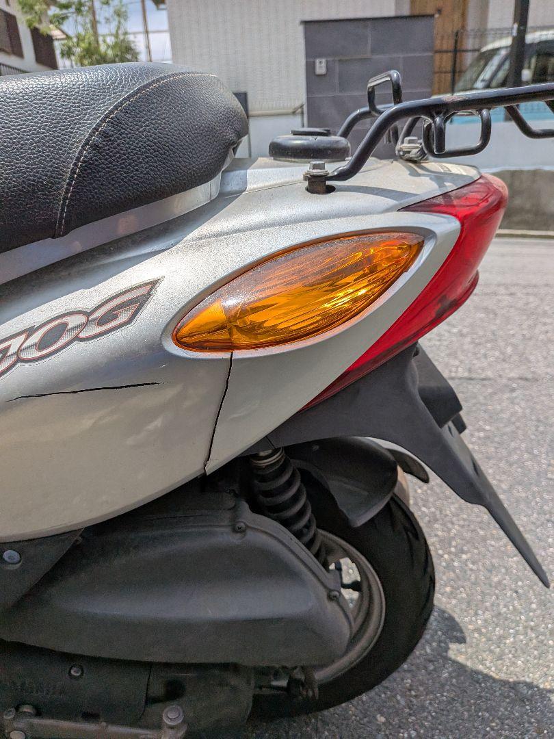 ヤマハ　ジョグ 50cc スクーター シルバー