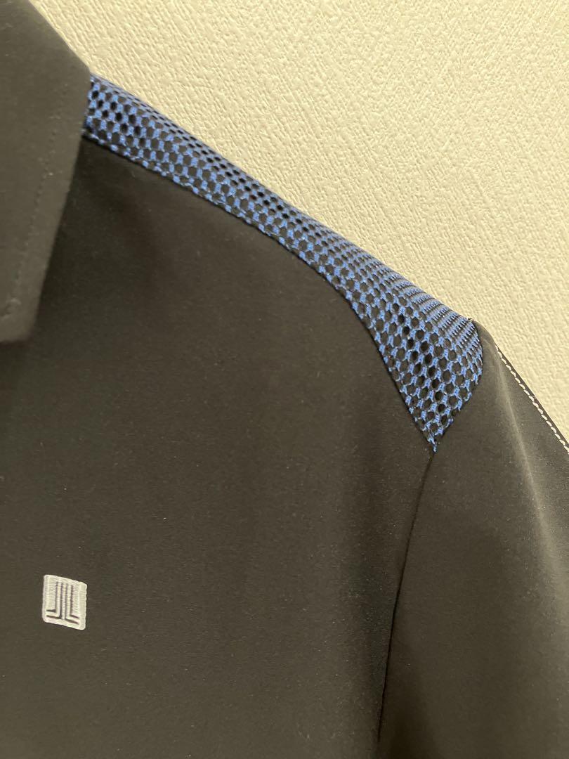 LANVIN SPORT ハーフジップシャツ　ブラック40