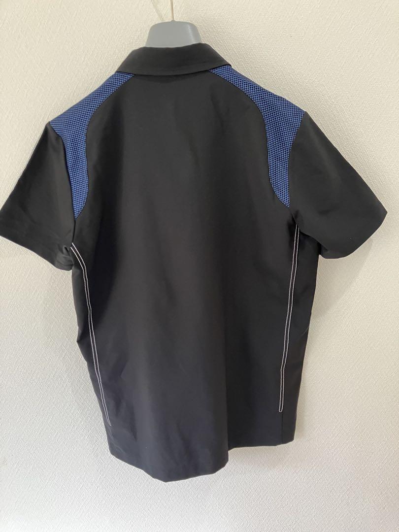 LANVIN SPORT ハーフジップシャツ　ブラック40