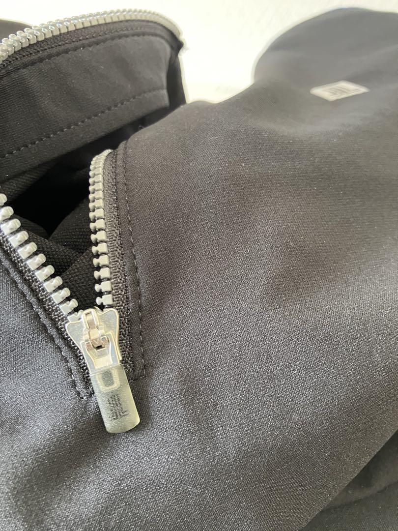 LANVIN SPORT ハーフジップシャツ　ブラック40