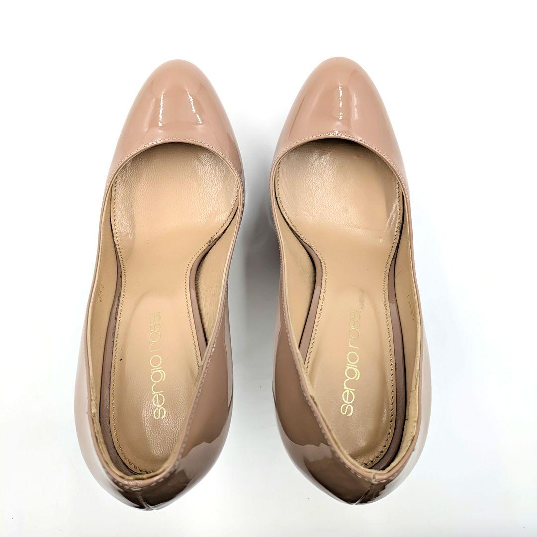 Sergio Rossi セルジオロッシ パテントレザー パンプス 美品