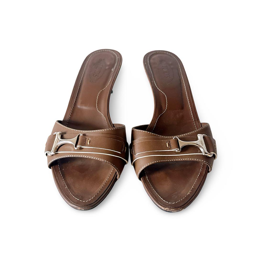 TOD'S トッズ サンダル ミュール 23.5㎝ レディース - メルカリ