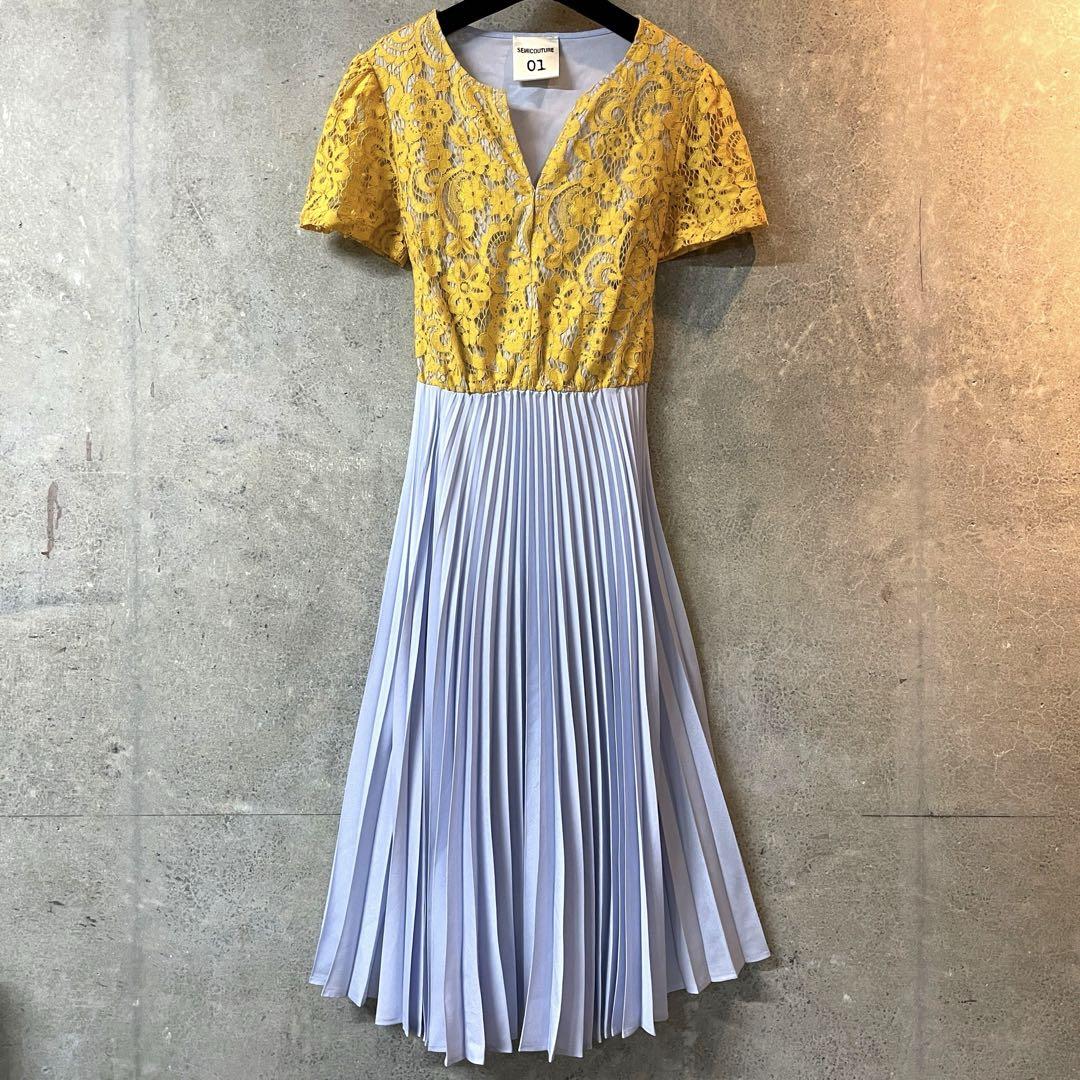 極美品セミクチュール SEMICOUTURE ワンピース