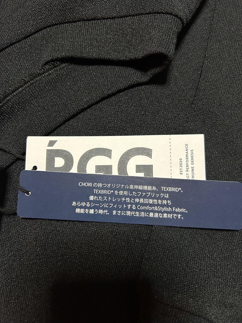 PGG ネイビー 長袖モックシャツ　新品