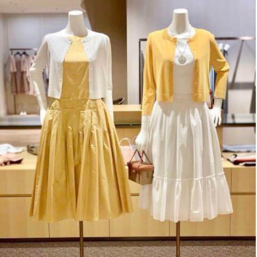 極美品✨10万 フォクシー カランコエ レース ティアードフレアスカート 40 極美品✨10万 フォクシー カランコエ レース ティアードフレア