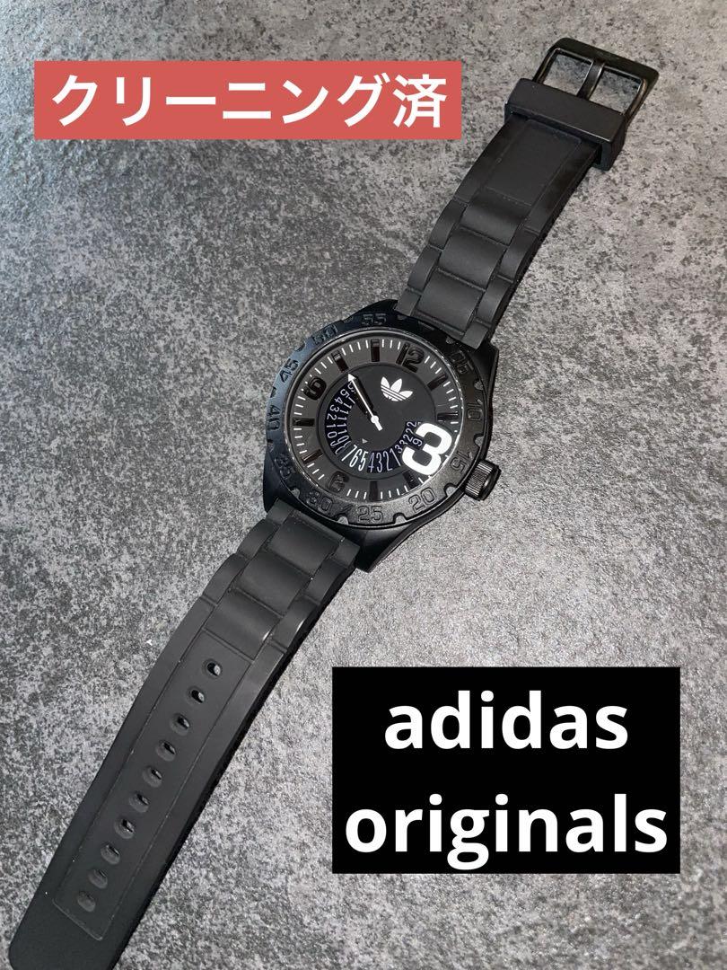 adidas オリジナルス ブラック メンズ　レディース　シリコン