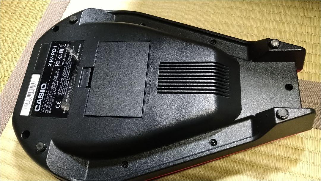 【中古超美品】CASIO トラックフォーマー　XW-PD1 元箱 取扱説明書有 中古超美品】CASIO トラックフォーマー XW-PD1 元箱 取扱説明書有