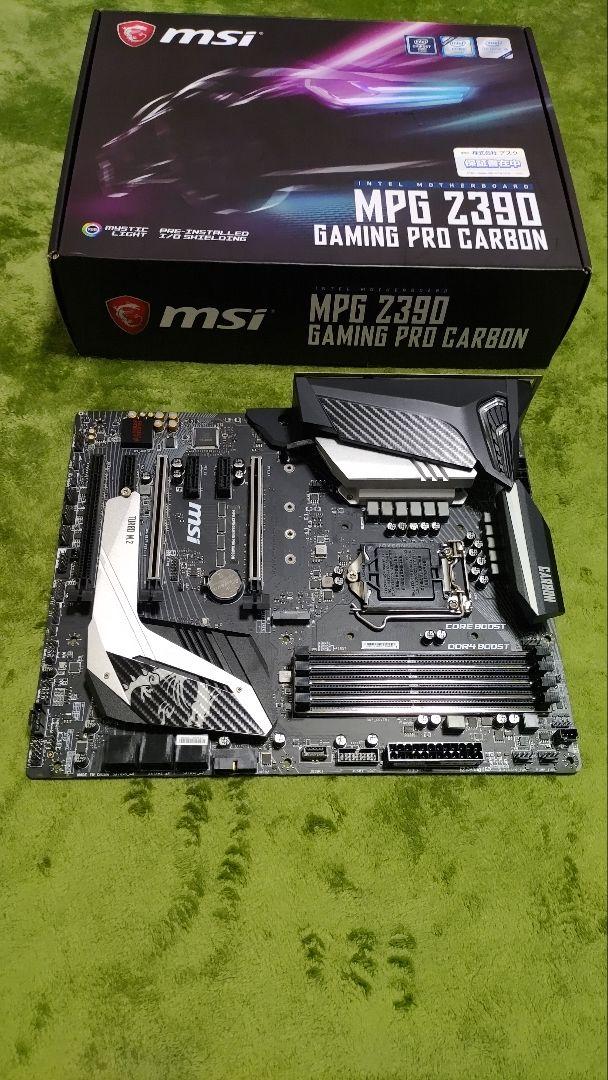 MPG Z390 GAMING PRO CARBON 動作確認済み 1024.png