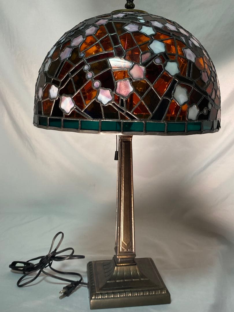 ステンドグラス ライトやや傷や汚れあり