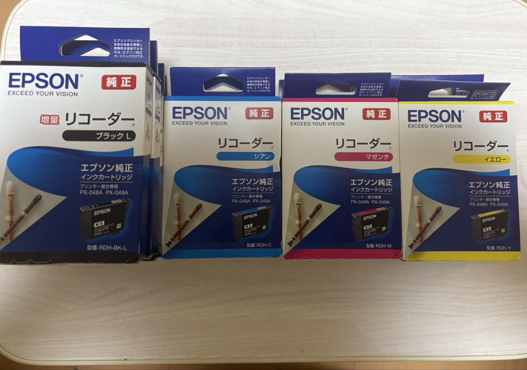 EPSON リコーダー 純正インク 11個セット 推奨使用期限切れ
