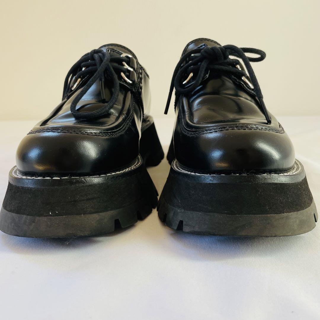 ★パワー★【美品】3.1 phillip Lim レースアップローファー