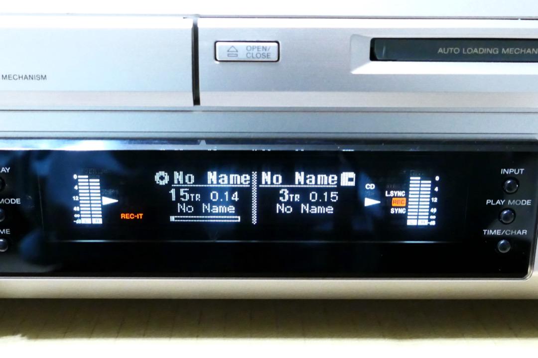 CDピックアップ交換済！SONY CD/MDデッキ MXD-D2 録音確認済