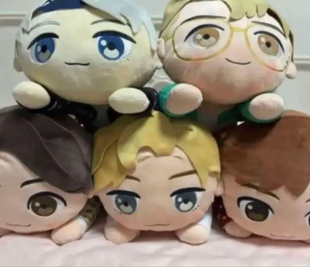 TinyTAN 寝そべり メガジャンボぬいぐるみ まとめ売り - メルカリ