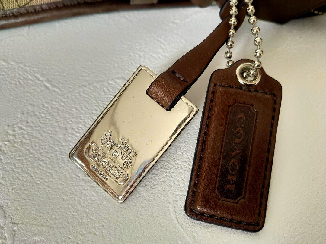 コーチ COACH オプアート コーテッド キャンバス メンズ ショルダーバッグ