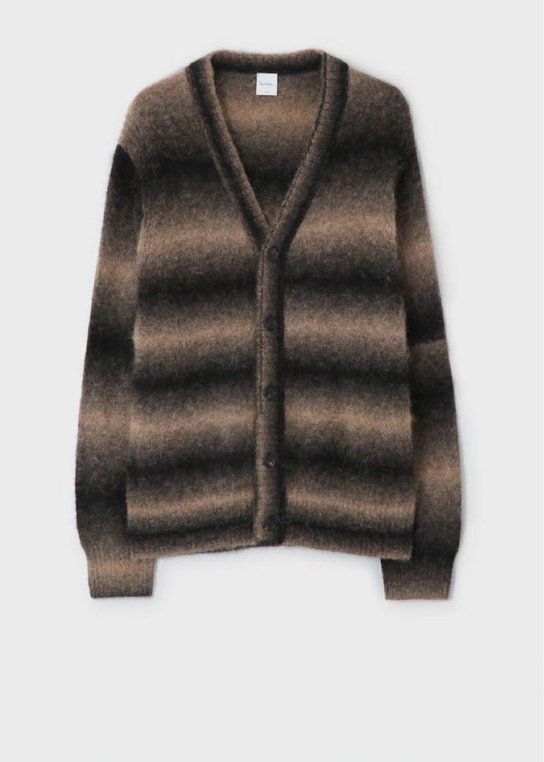 ポールスミス23AW グラデーションボーダー カーディガン