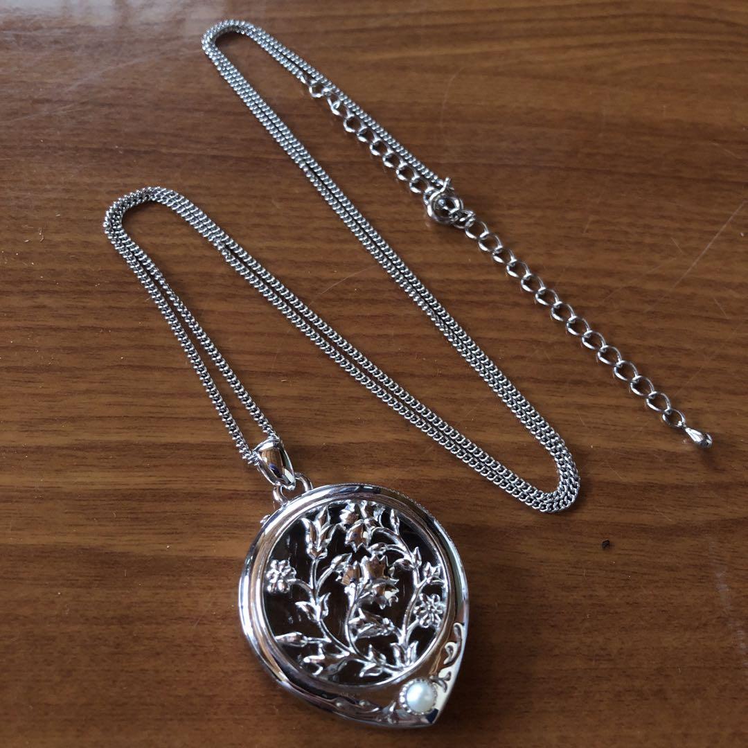 ミキモト  ルーペペンダント  ネックレス ミキモト MIKIMOTO ルーペネックレス シルバー K18ホワイト