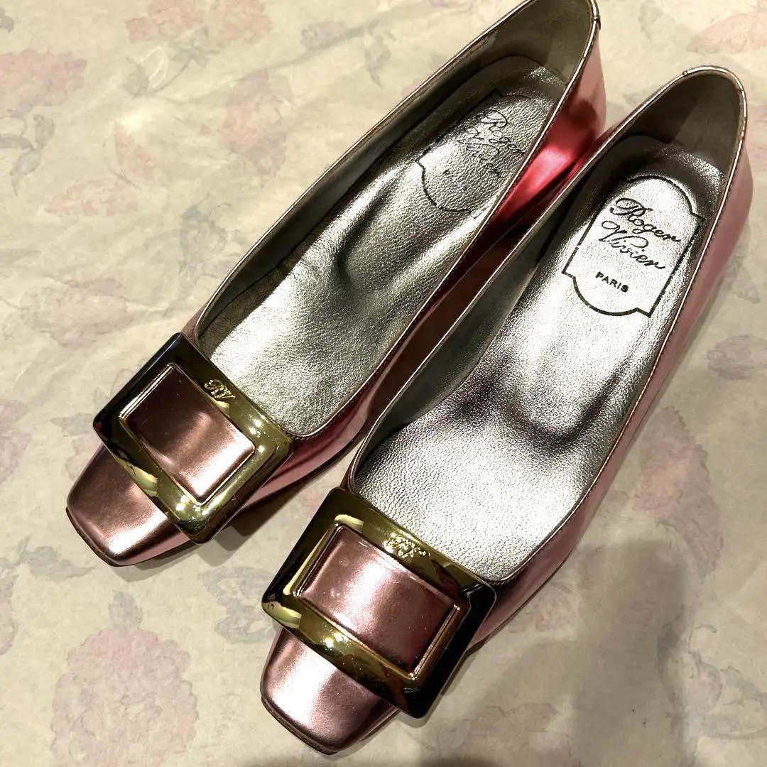 Roger Vivier トランペット パンプス ピンク