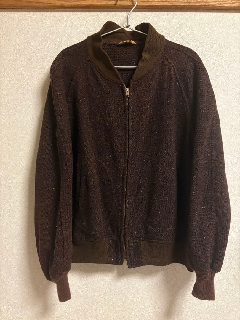 50〜60s NATIONALウール　ネップ　スイングトップ