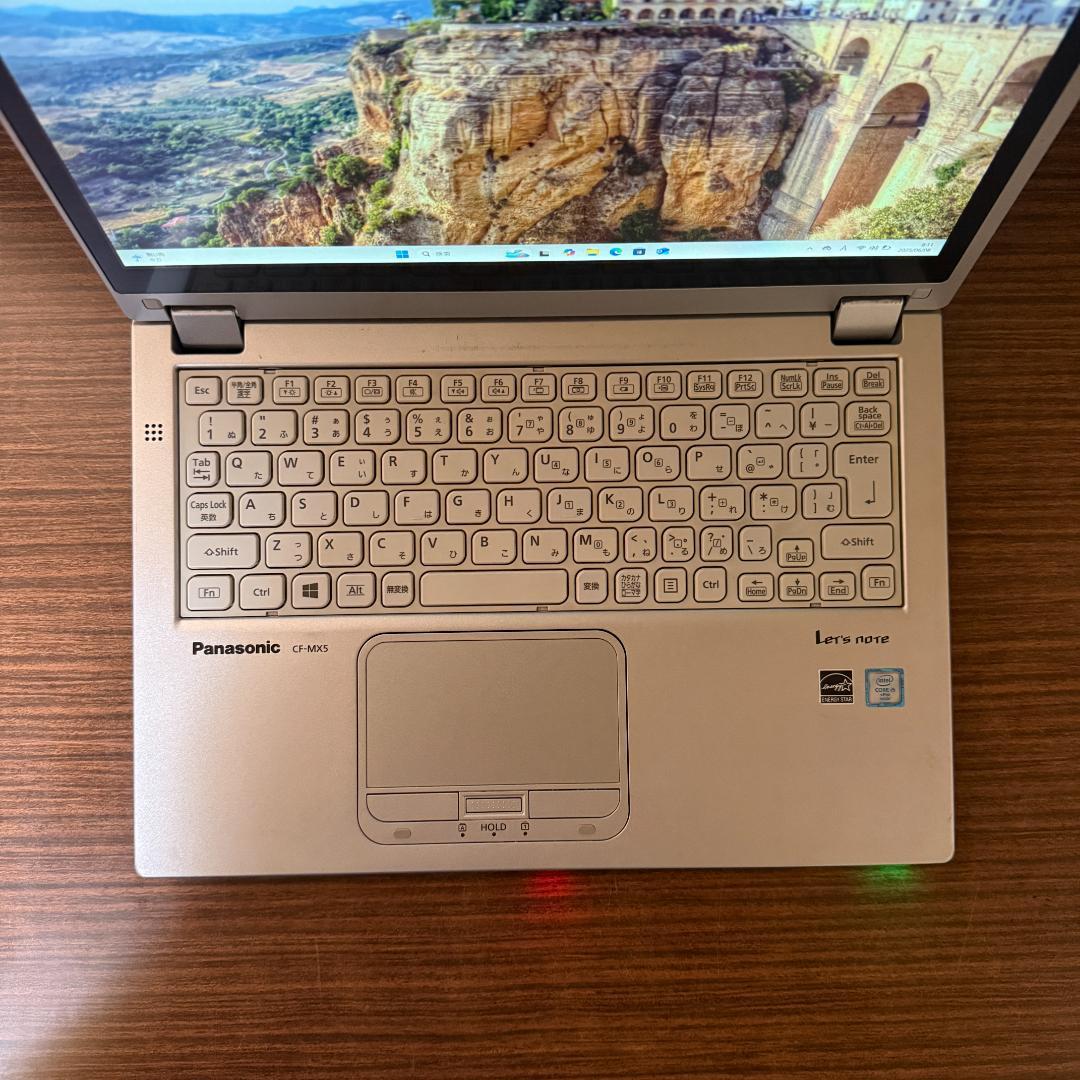 Windowsノート本体 Panasonic CFMX5-3 - 8GB RAM, 256GB SSD